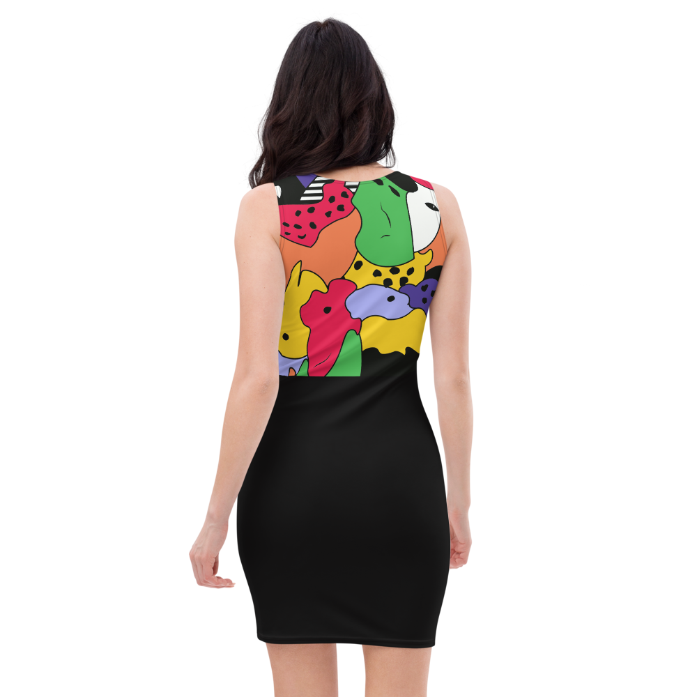 Hip Hop Dress/ Hip Hop Party Dress / Fresh Prince Inspired Dress