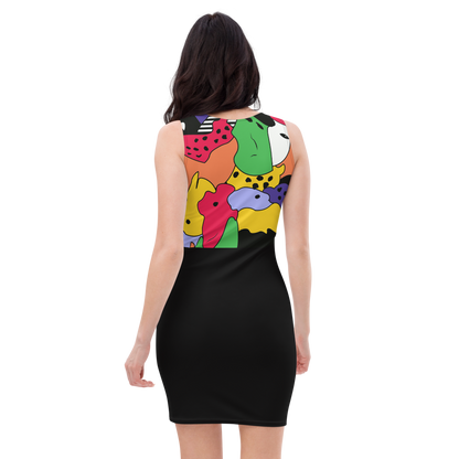 Hip Hop Dress/ Hip Hop Party Dress / Fresh Prince Inspired Dress