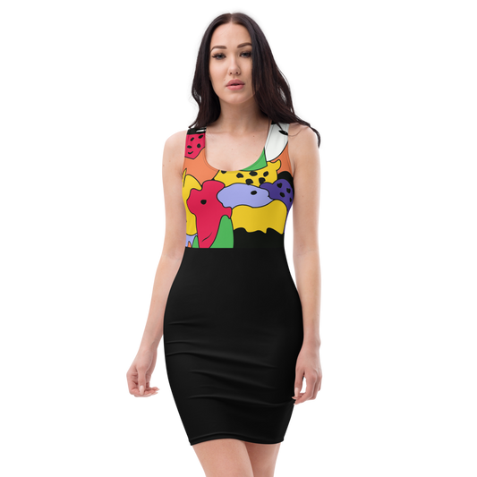 Hip Hop Dress/ Hip Hop Party Dress / Fresh Prince Inspired Dress