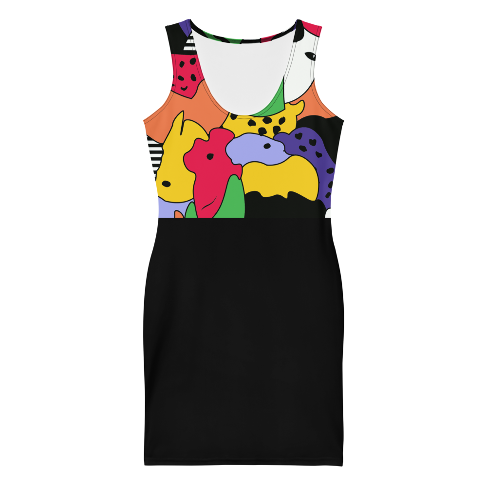 Hip Hop Dress/ Hip Hop Party Dress / Fresh Prince Inspired Dress