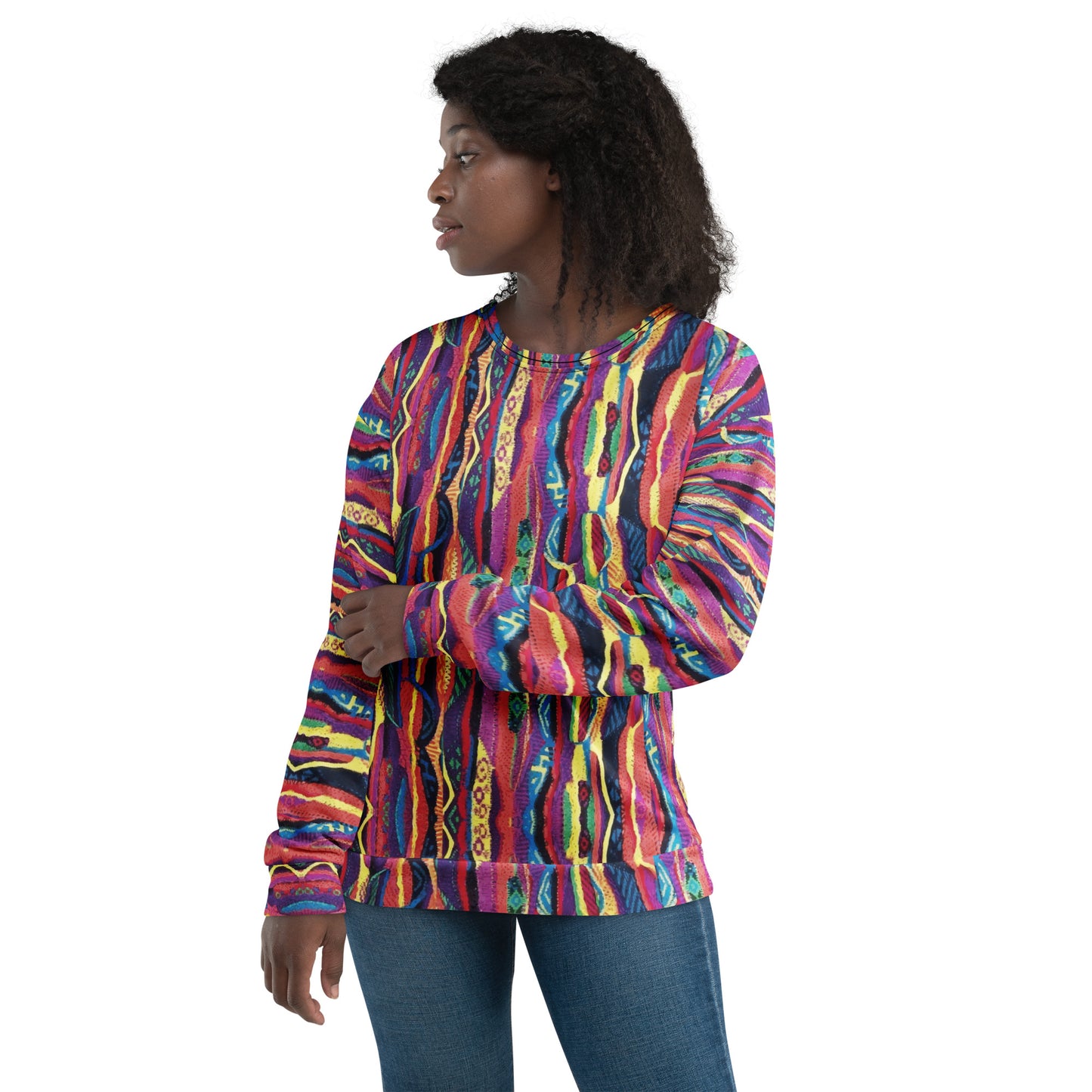 Biggie Smalls Costume / Notorious Big /  Fake coogi printed sweater