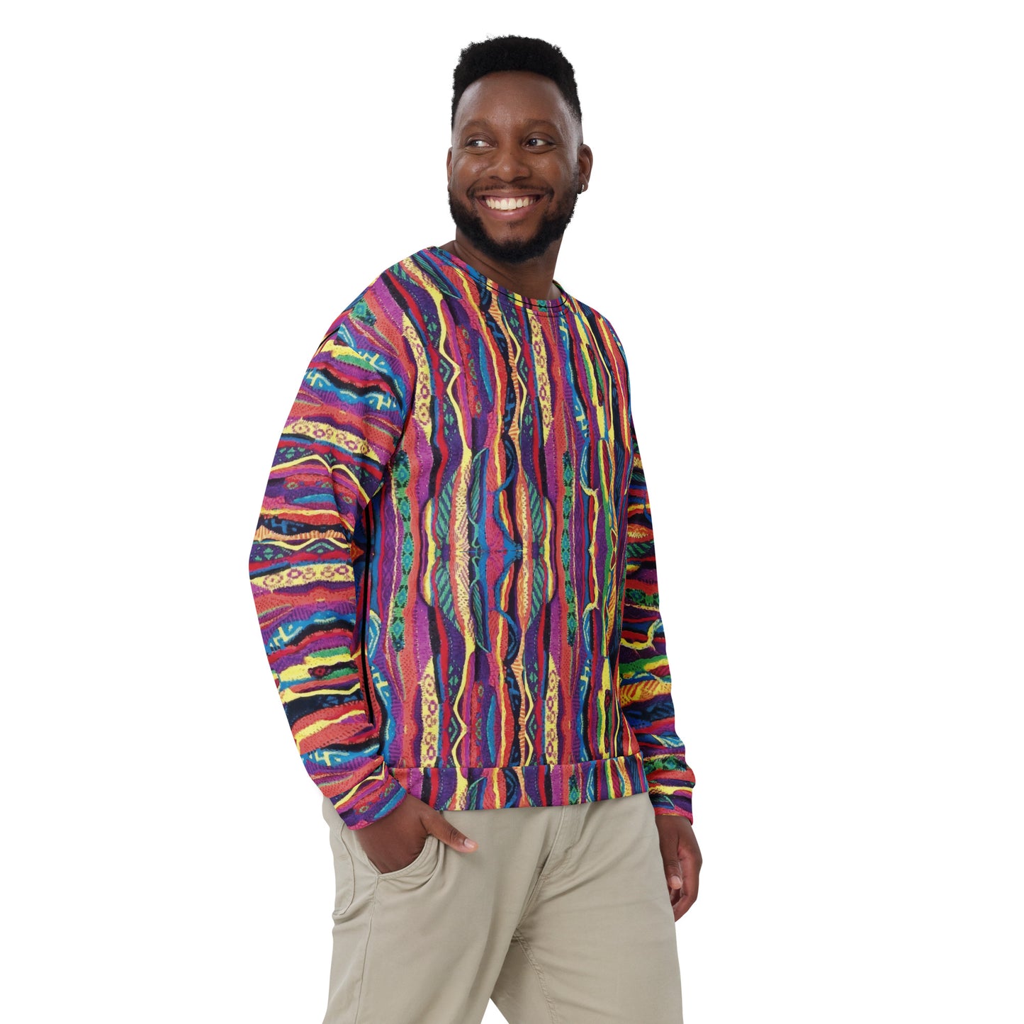 Biggie Smalls Costume / Notorious Big /  Fake coogi printed sweater