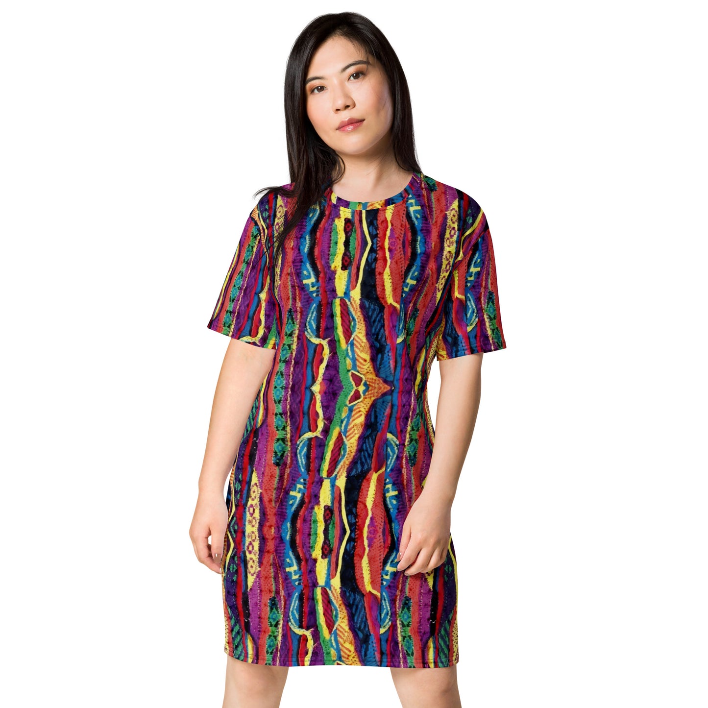 Printed T Shirt Dress/ Old School Hip Hop/ Biggie Smalls / East Coast Hip Hop