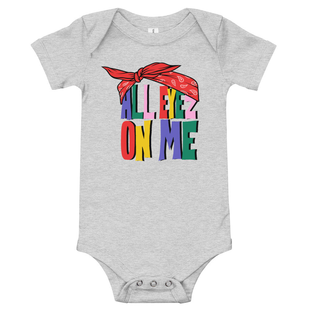 Hip Hop Onesie / Tupac IInspired Onesie /All Eyez On Me