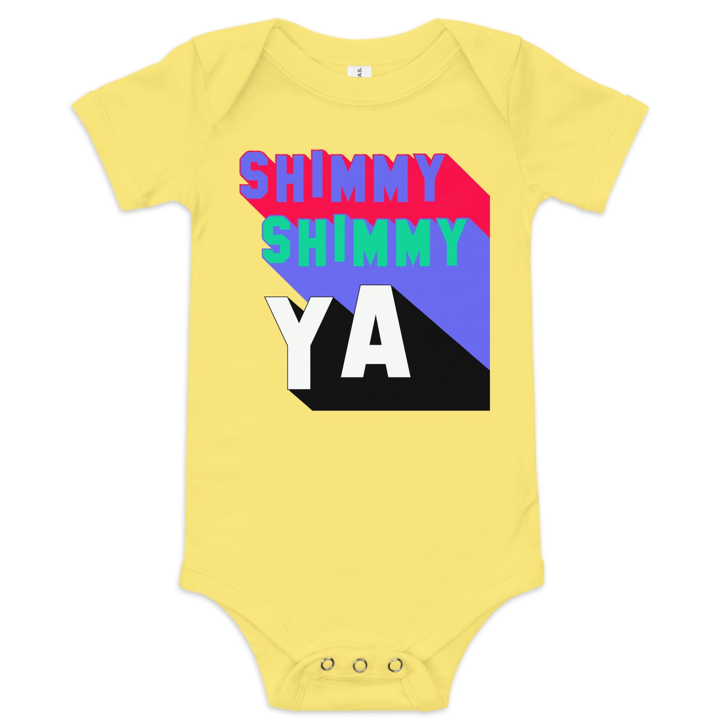 Shimmy Shimmy Ya Hip Hop Baby Onesie
