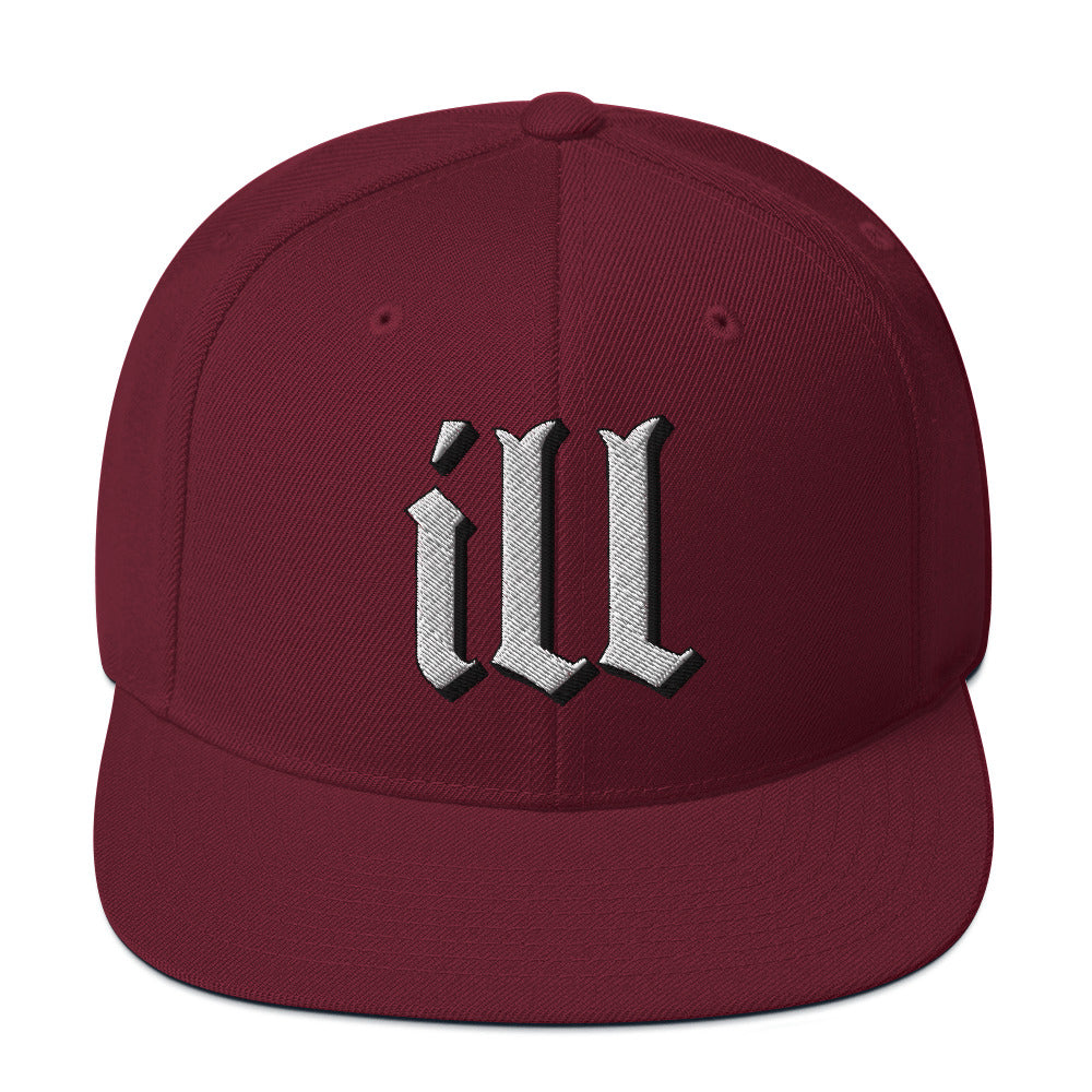 ill Hip Hop Snapback Hat / The illest old school