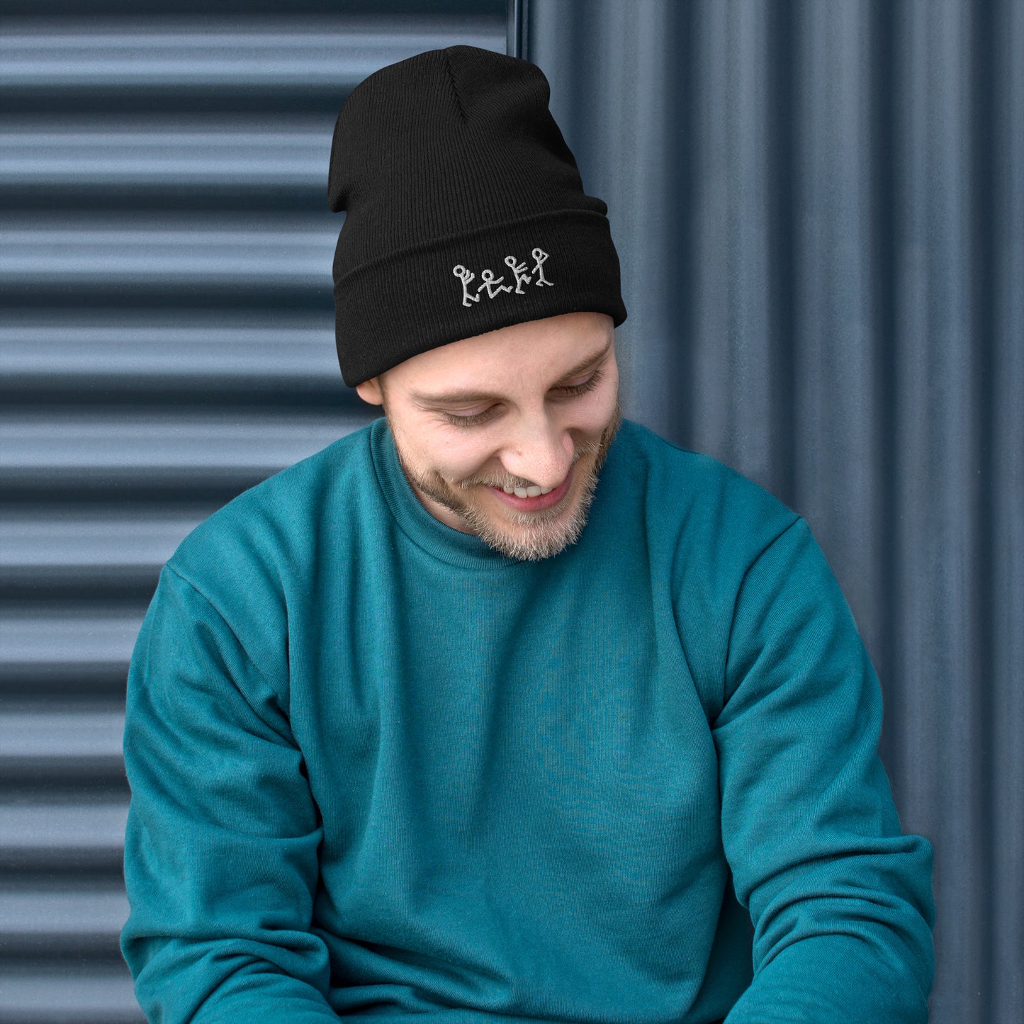 Oldschool Hip Hop Winter Hat / Hip Hop Beanie