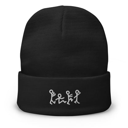 Oldschool Hip Hop Winter Hat / Hip Hop Beanie