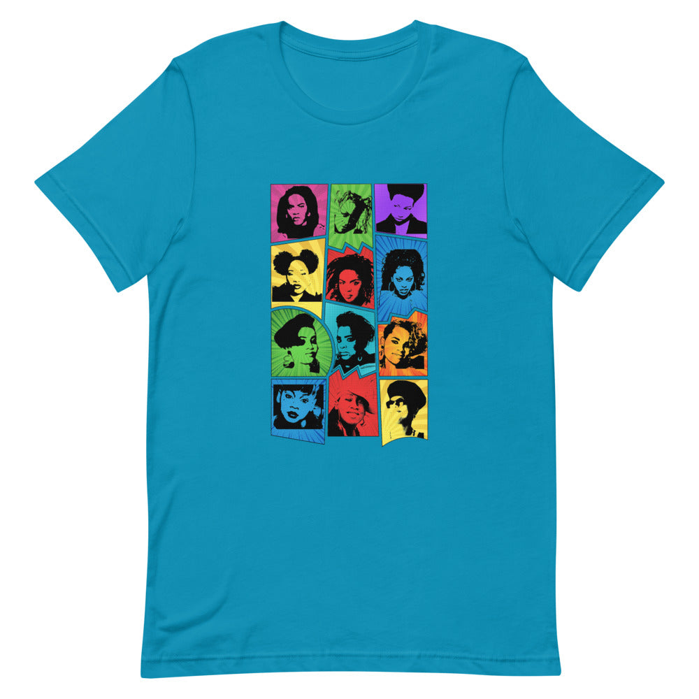 Female Rappers Tribute /Old School / Lauryn Hill Shirt / Latifah