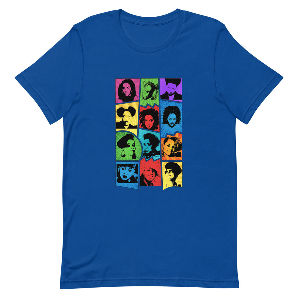 Female Rappers Tribute /Old School / Lauryn Hill Shirt / Latifah