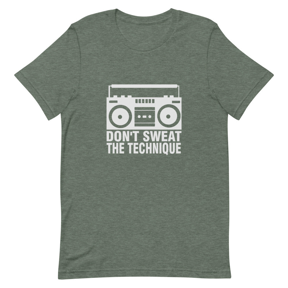 Old School Hip Hop T Shirts / Dont sweat the technique