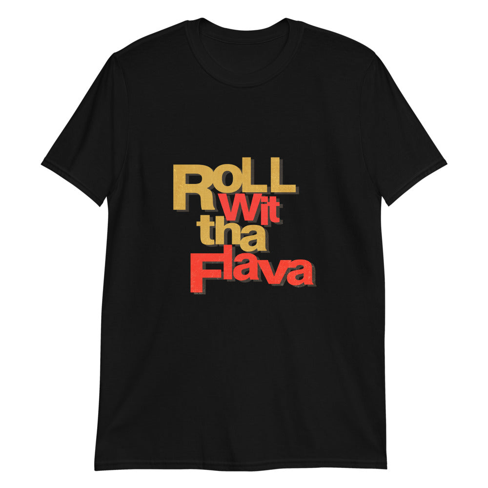 Flavor Unit T Shirt / Roll Wit Tha Flava / Classic Rap