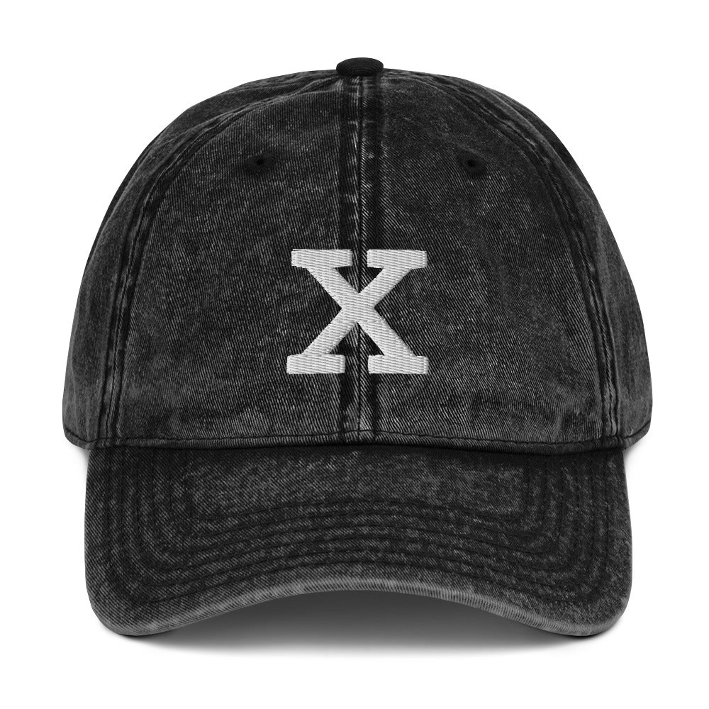 Old School Hip Hop Hat / Malcolm X / Black History Month/ Hip Hop Hat