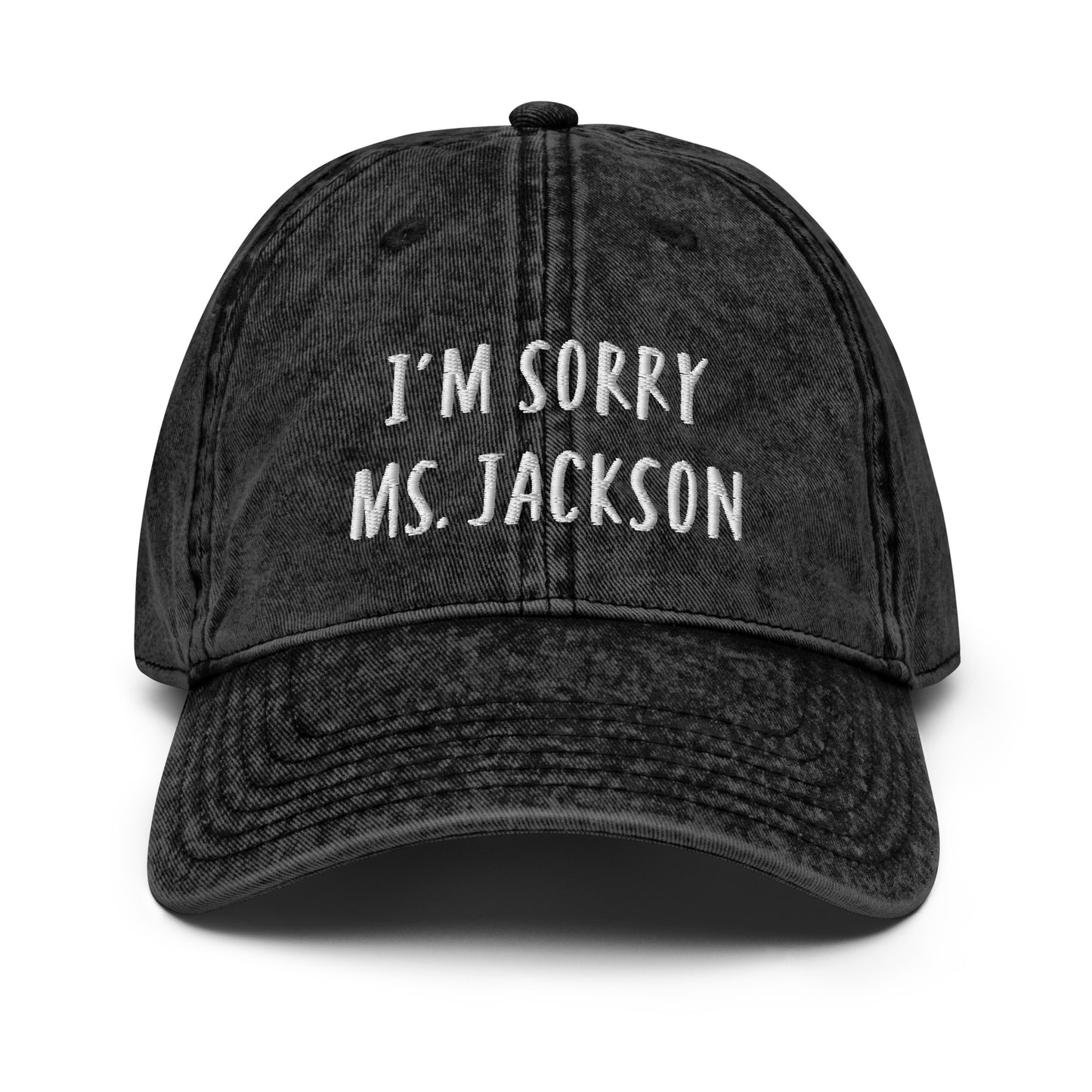 Old School Hip Hop Hat/ Rap Hat / Sorry Ms Jackson Hat