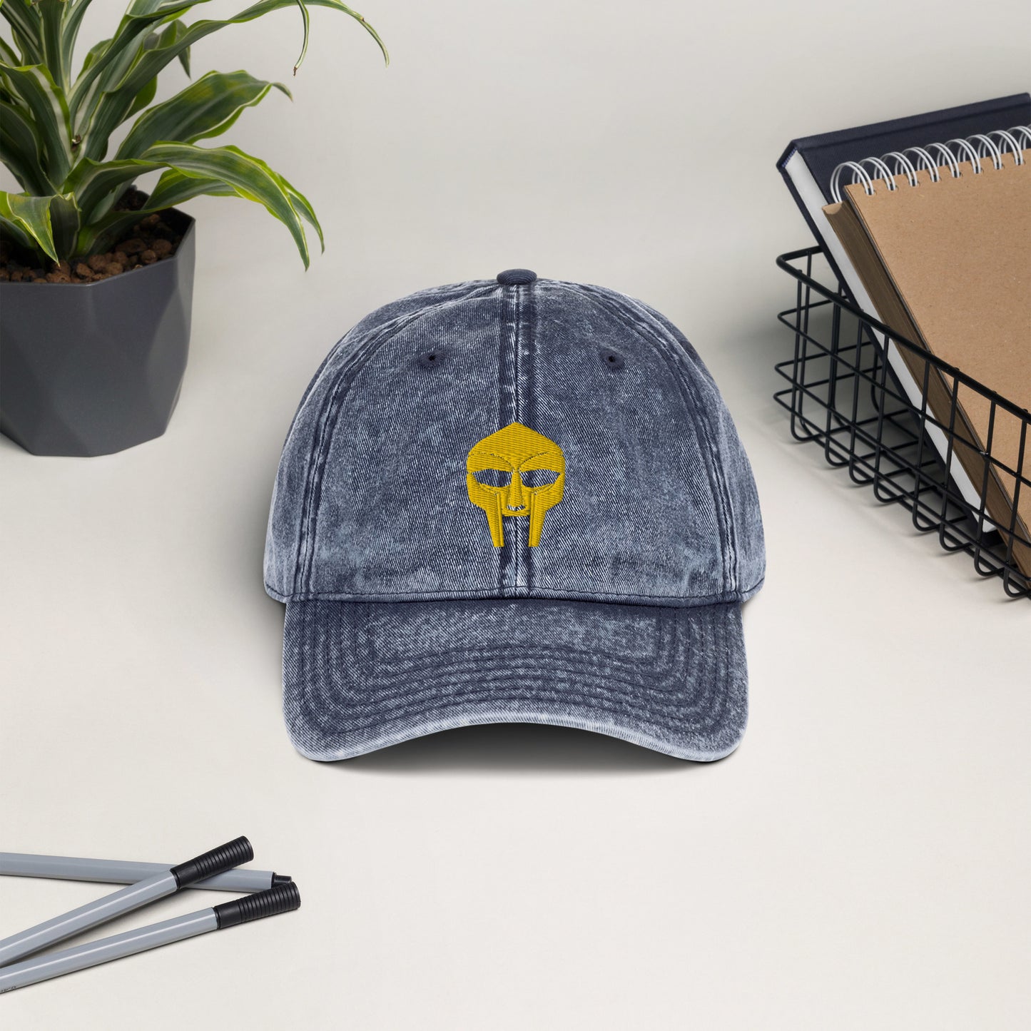 Old School Hip Hop Hat, Doom Cap, Mf Doom Hat, 90s Rap