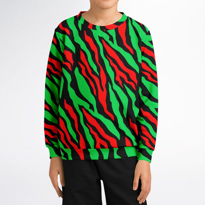 East Cost Hip Hop Sweatshirt for kids/ Low End Theory Stripes sweatshirt
