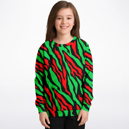 East Cost Hip Hop Sweatshirt for kids/ Low End Theory Stripes sweatshirt