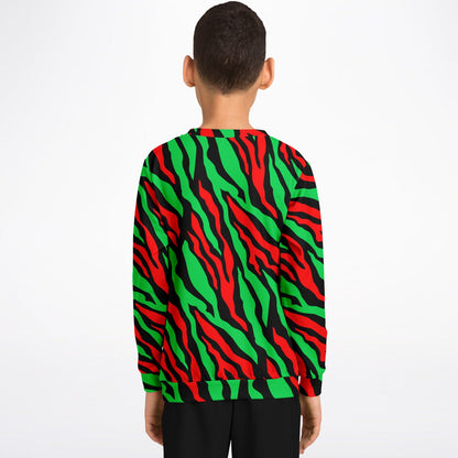 East Cost Hip Hop Sweatshirt for kids/ Low End Theory Stripes sweatshirt