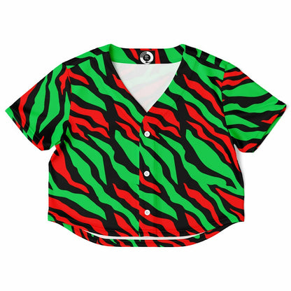 Old School Hip Hop Baseball Cropp Jacket