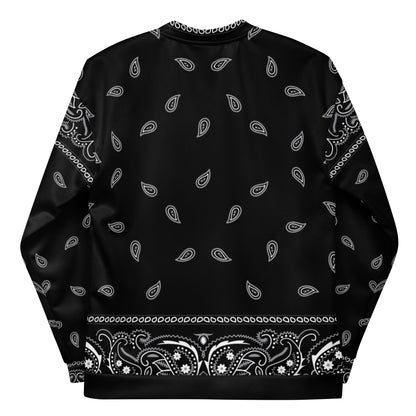 Snoop Dogg's Style Bandana Jacket / Black Bandana Paisley Jacket