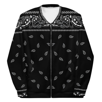 Snoop Dogg's Style Bandana Jacket / Black Bandana Paisley Jacket