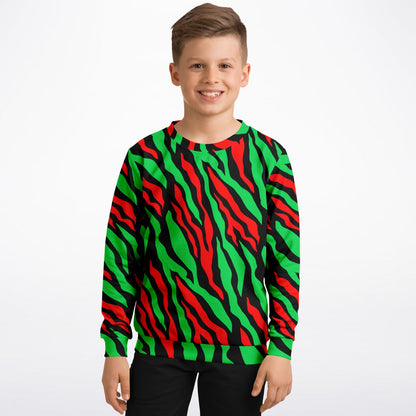 East Cost Hip Hop Sweatshirt for kids/ Low End Theory Stripes sweatshirt