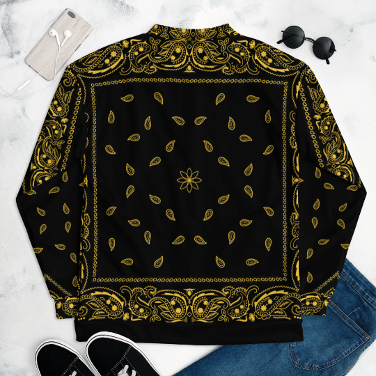 Snoop Dogg's Style Bandana Jacket / Old School Hip Hop Vibe