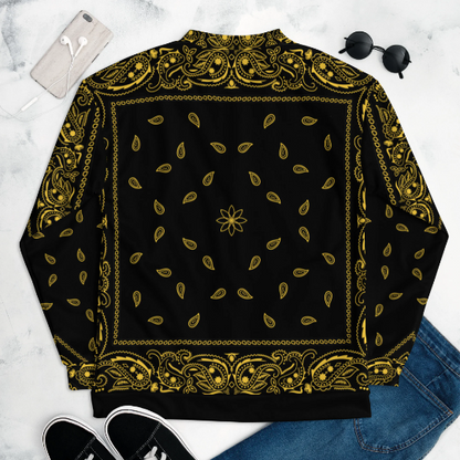 Snoop Dogg's Style Bandana Jacket / Old School Hip Hop Vibe