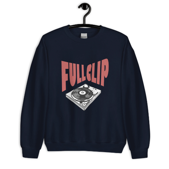 Full Clip / Hip hop sweatshirt/ Old School Hip Hop / Gang Starr