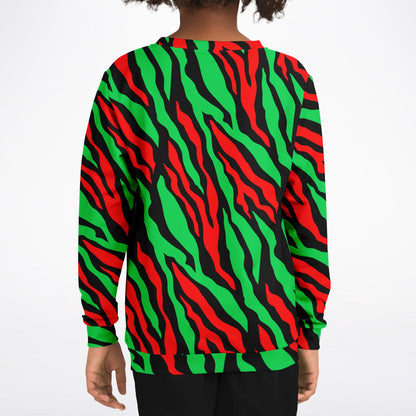 East Cost Hip Hop Sweatshirt for kids/ Low End Theory Stripes sweatshirt