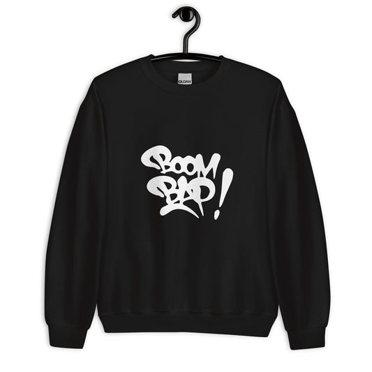 Boom Bap Sweatshirt / Old School Hip Hop Sweatshirt