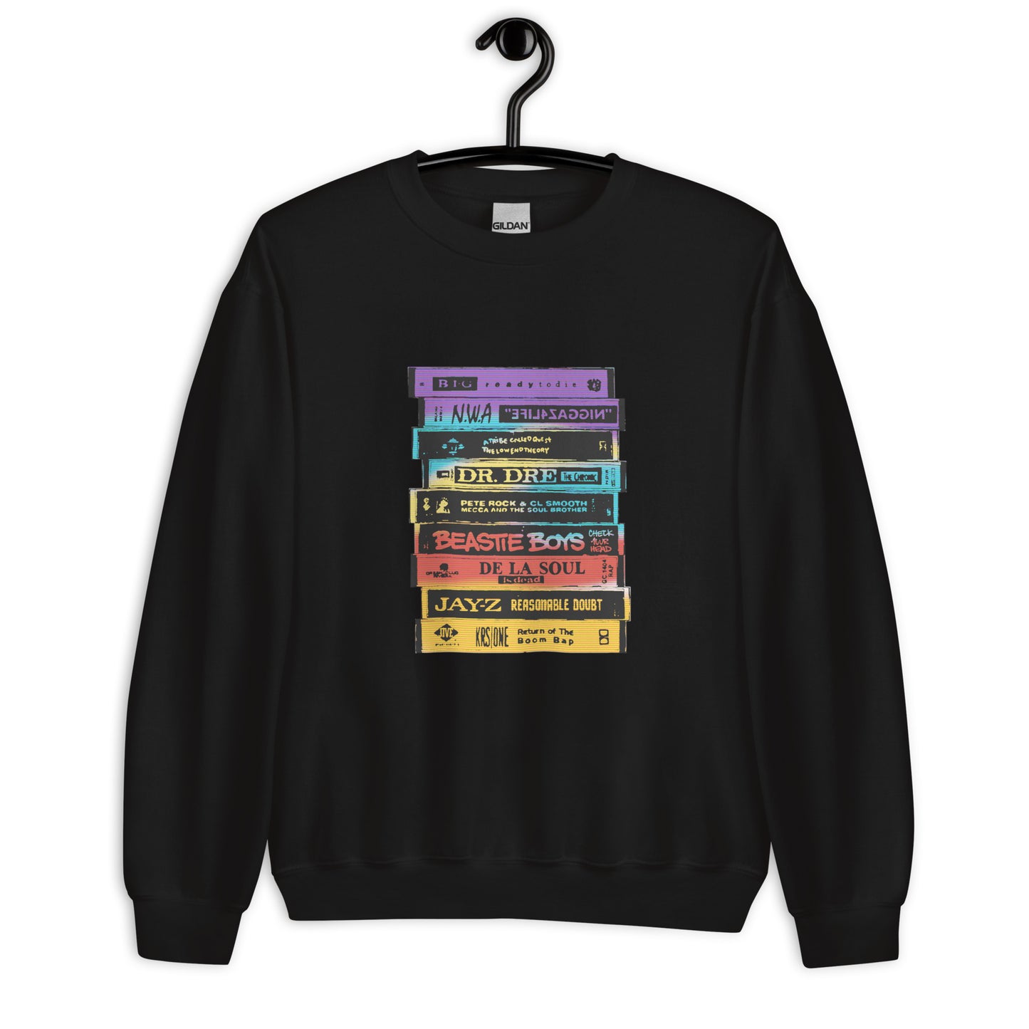 Hip Hop Tapes / Old School Hip Hop Cassettes Sweatshirt
