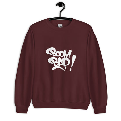 Boom Bap Sweatshirt / Old School Hip Hop Sweatshirt