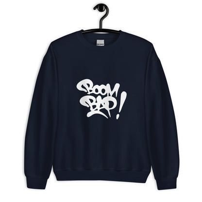 Boom Bap Sweatshirt / Old School Hip Hop Sweatshirt