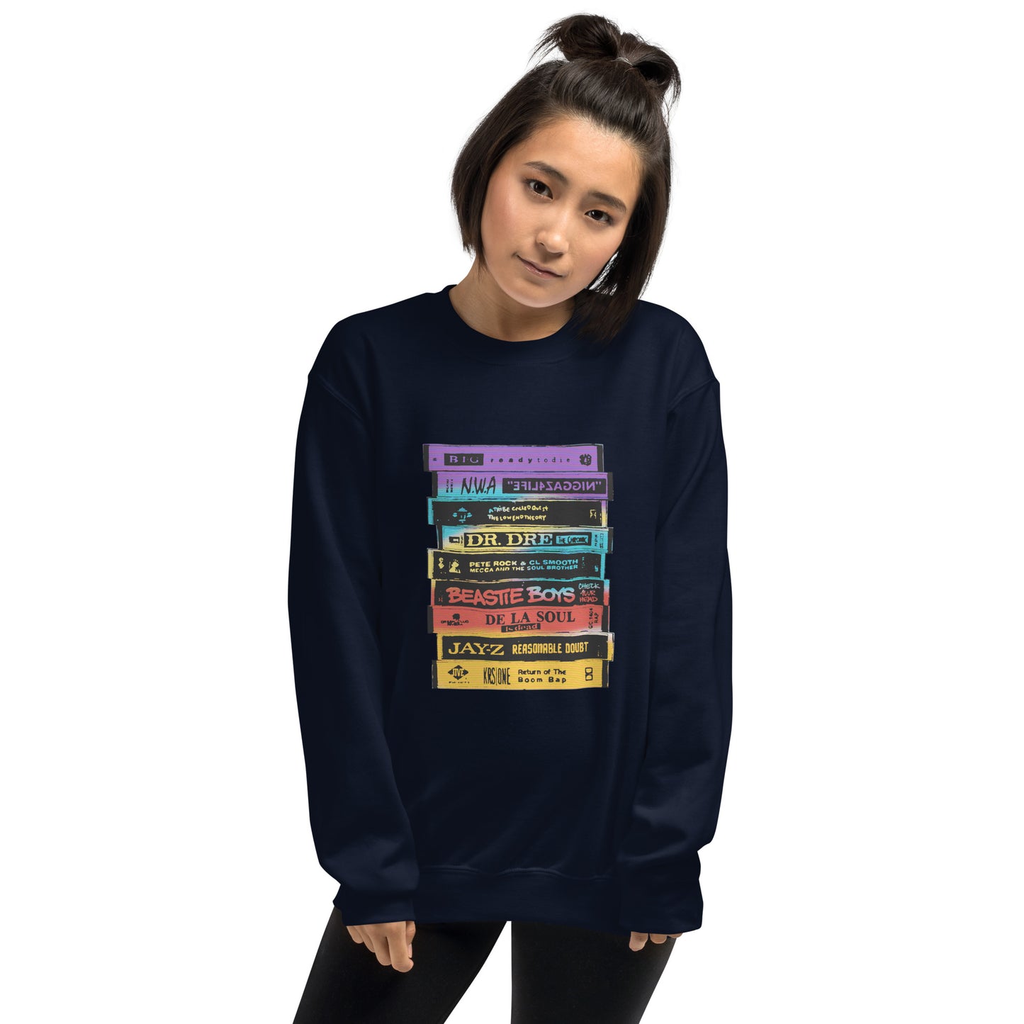 Hip Hop Tapes / Old School Hip Hop Cassettes Sweatshirt