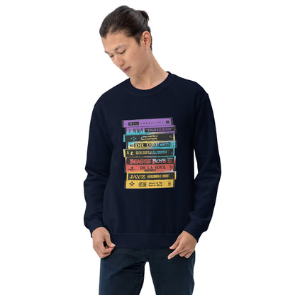 Hip Hop Tapes / Old School Hip Hop Cassettes Sweatshirt