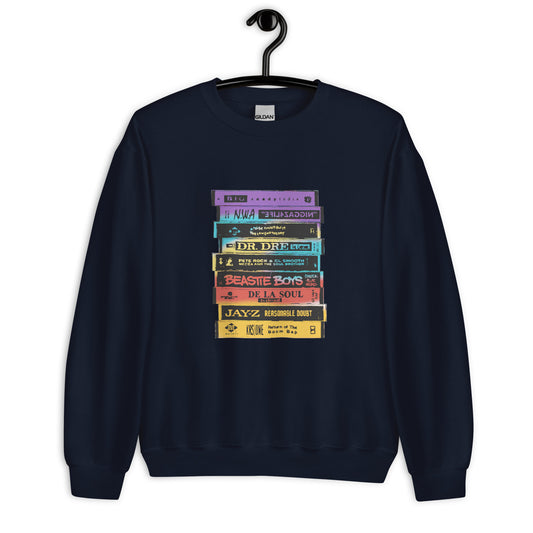 Hip Hop Tapes / Old School Hip Hop Cassettes Sweatshirt