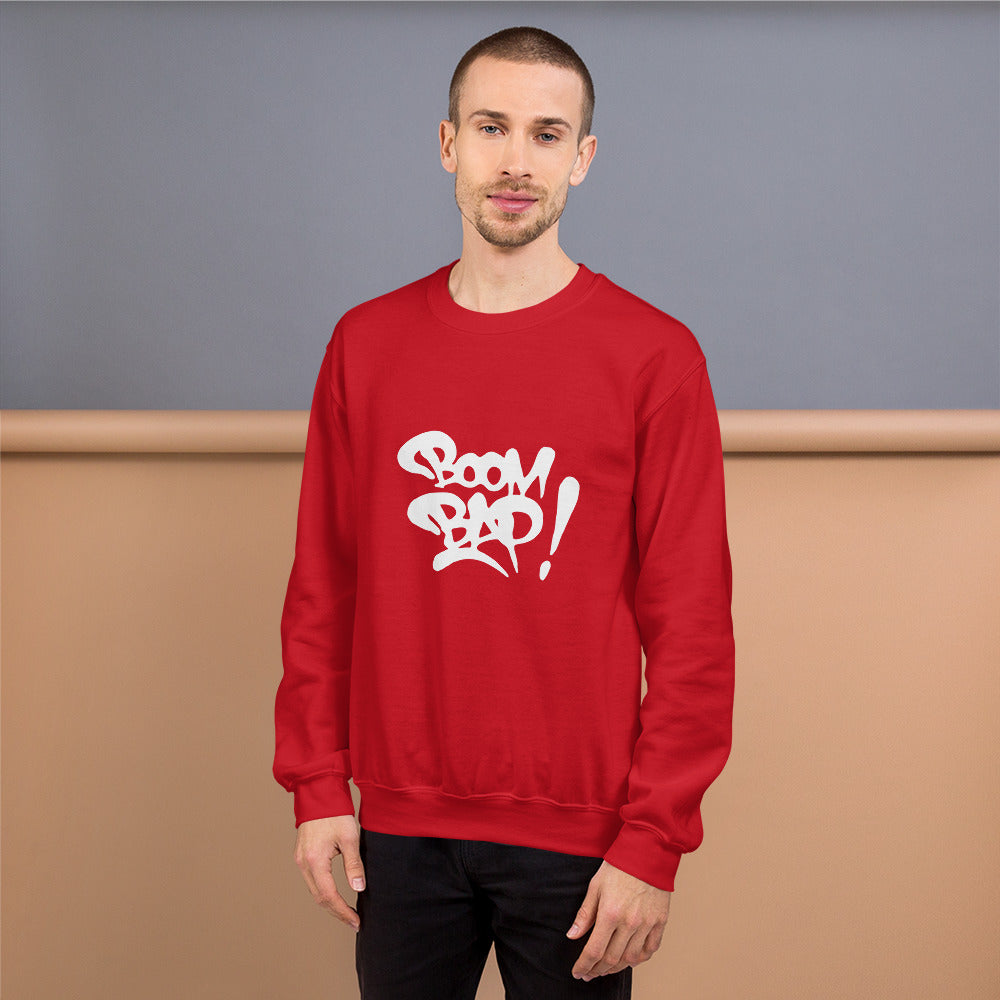 Boom Bap Sweatshirt / Old School Hip Hop Sweatshirt
