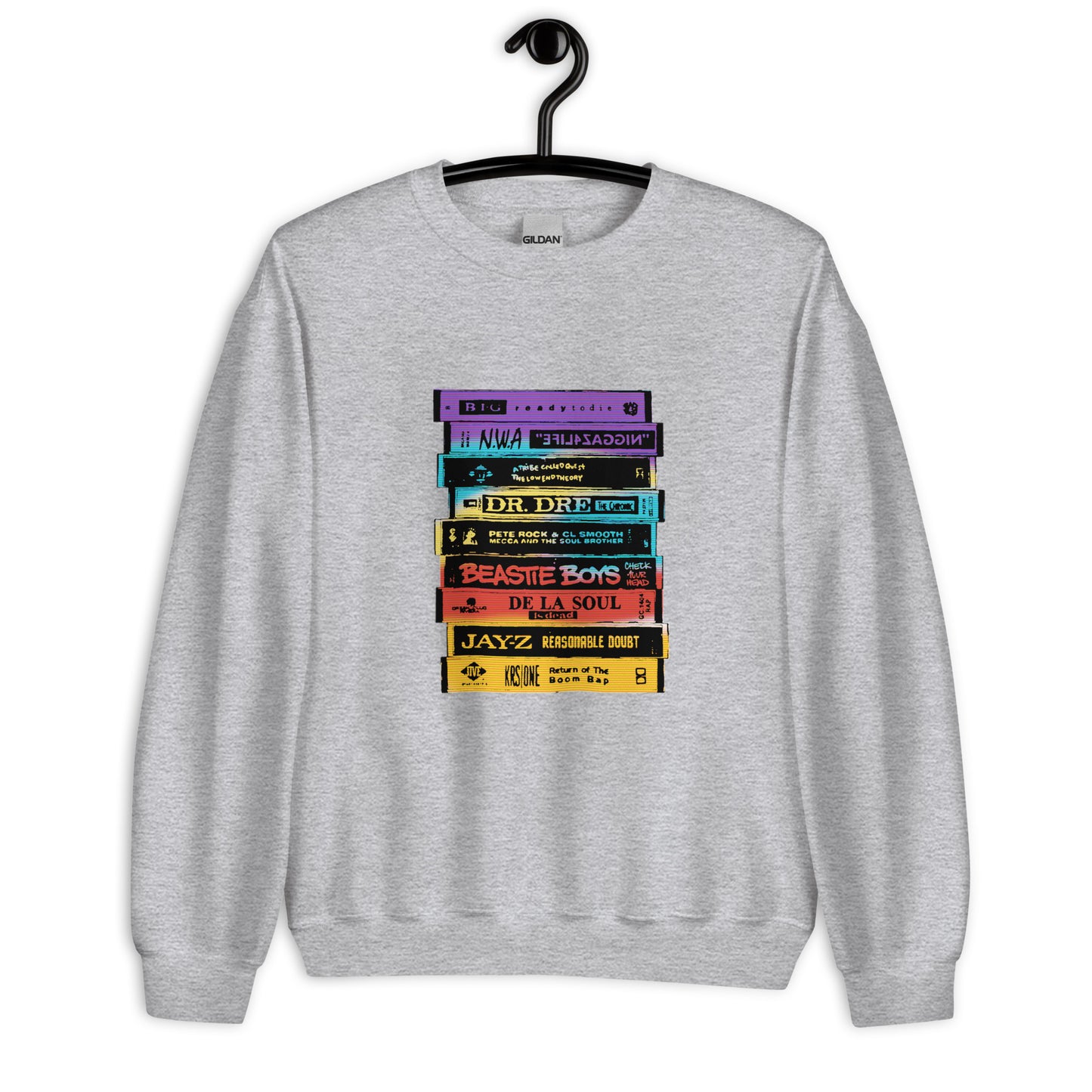 Hip Hop Tapes / Old School Hip Hop Cassettes Sweatshirt