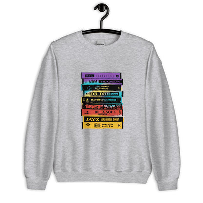 Hip Hop Tapes / Old School Hip Hop Cassettes Sweatshirt
