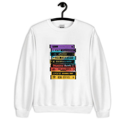 Hip Hop Tapes / Old School Hip Hop Cassettes Sweatshirt